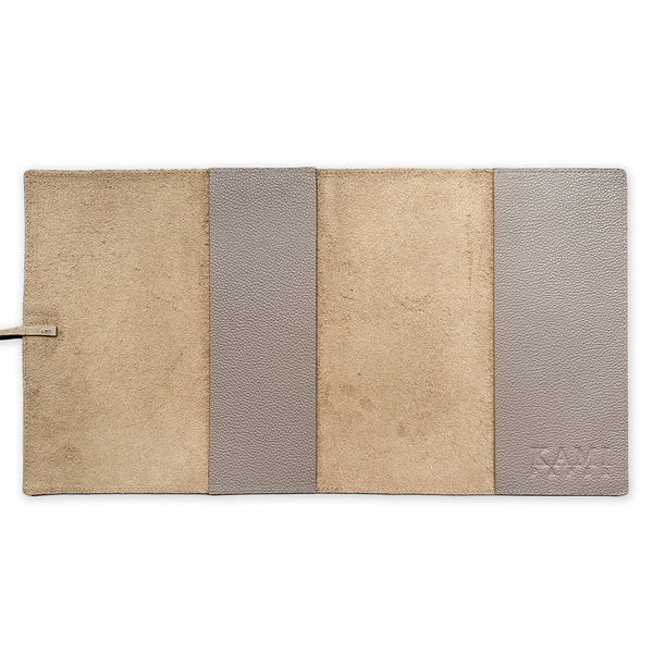 Handmade Notebook Cover | Leather | Mushroom | Kami Paper