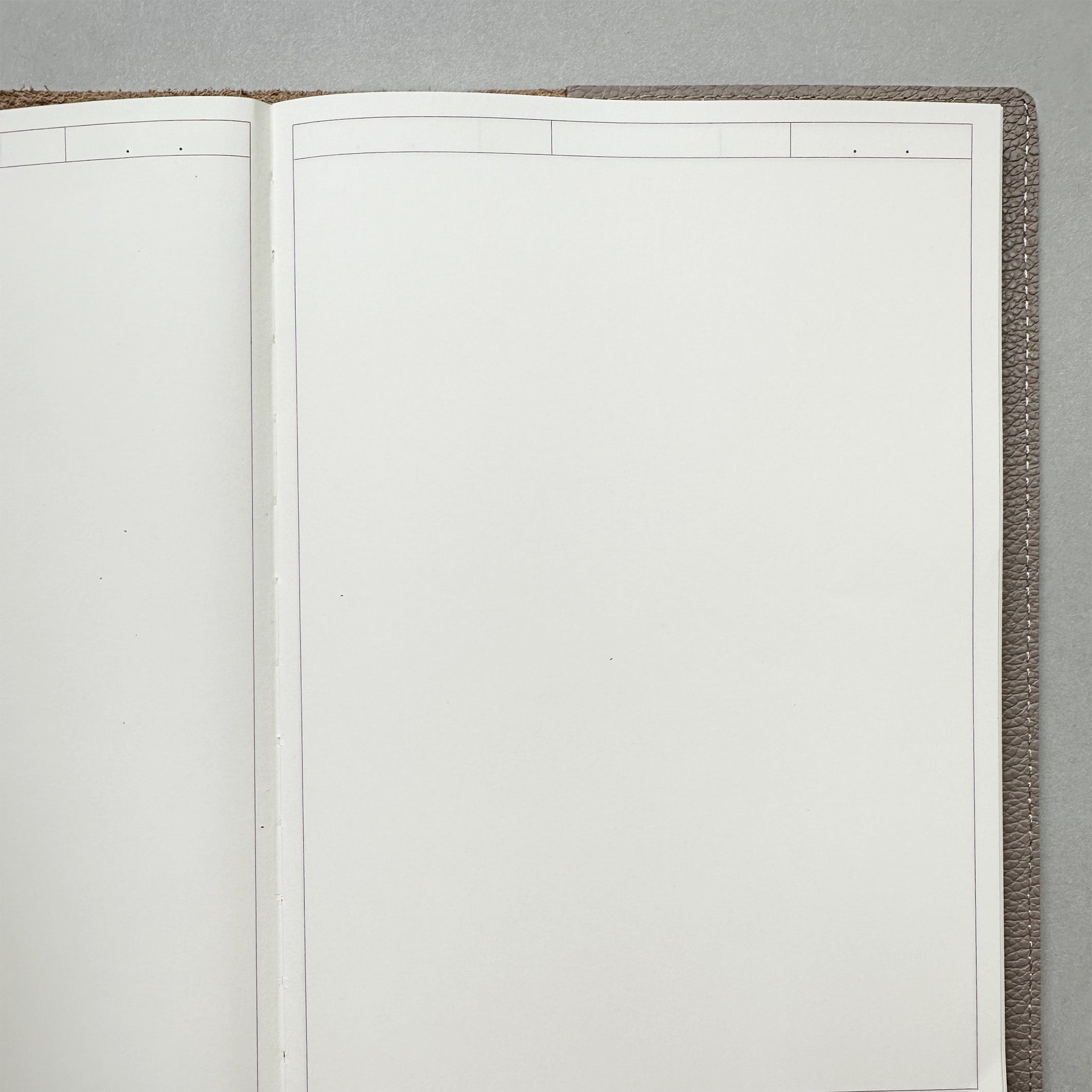 Handmade Notebook Cover | Leather | Mushroom | Kami Paper
