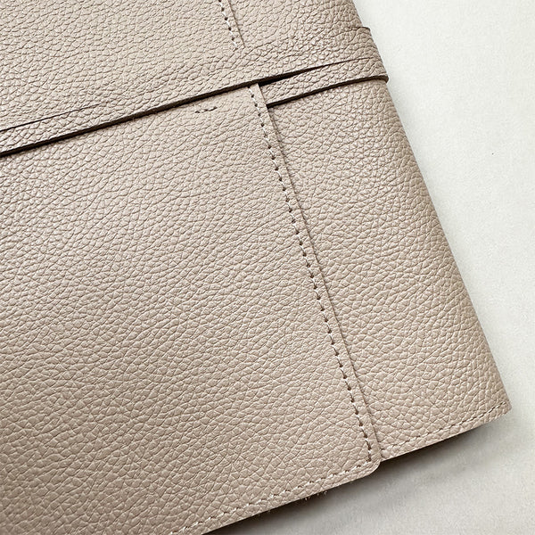 Handmade Notebook Cover | Leather | Mushroom | Kami Paper