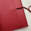 Handmade Notebook Cover | Leather | Red | Kami Paper