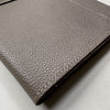Handmade Notebook Cover | Leather | Taupe | Kami Paper