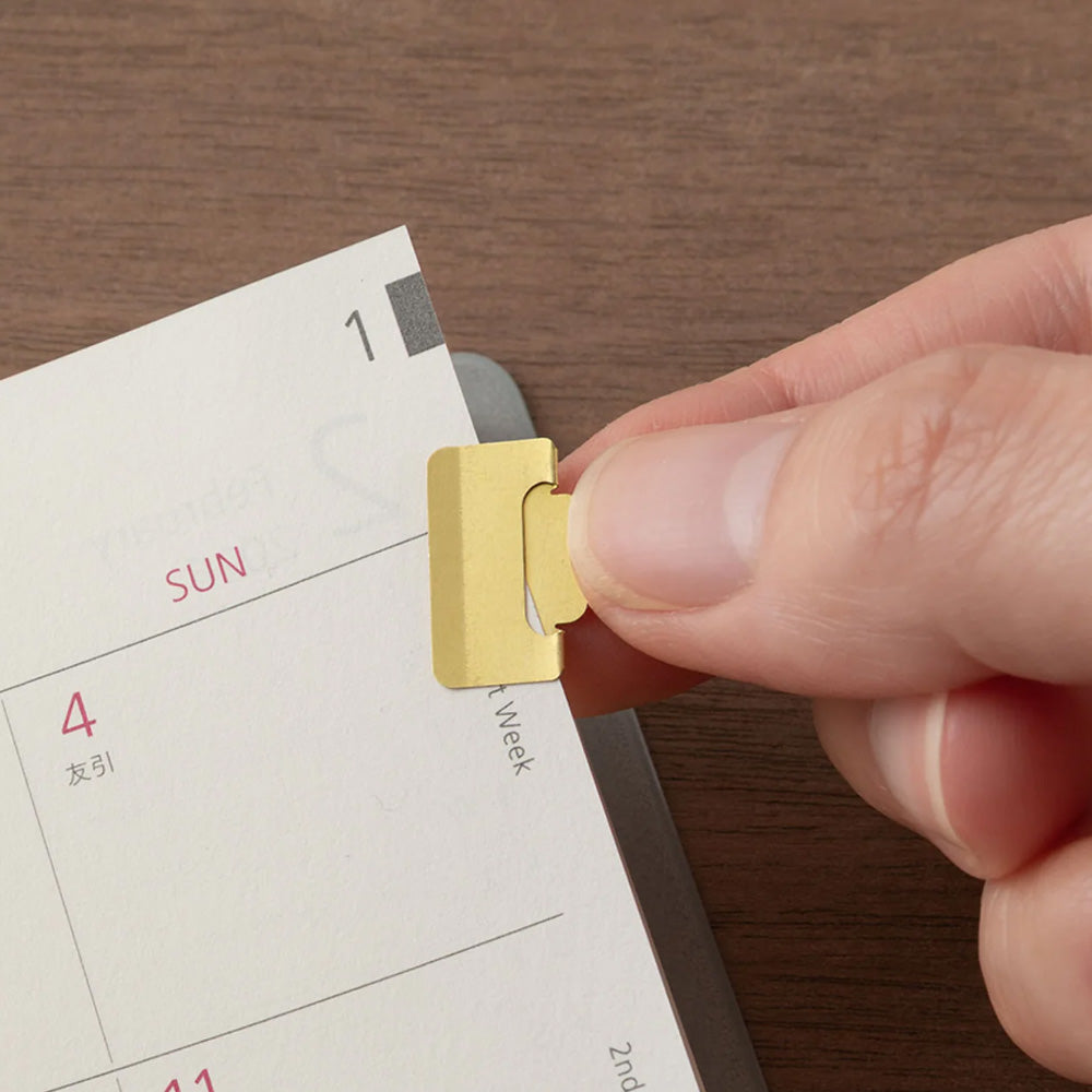 Index Clip |Small | Midori | 3 COLOUR OPTIONS AVAILABLE