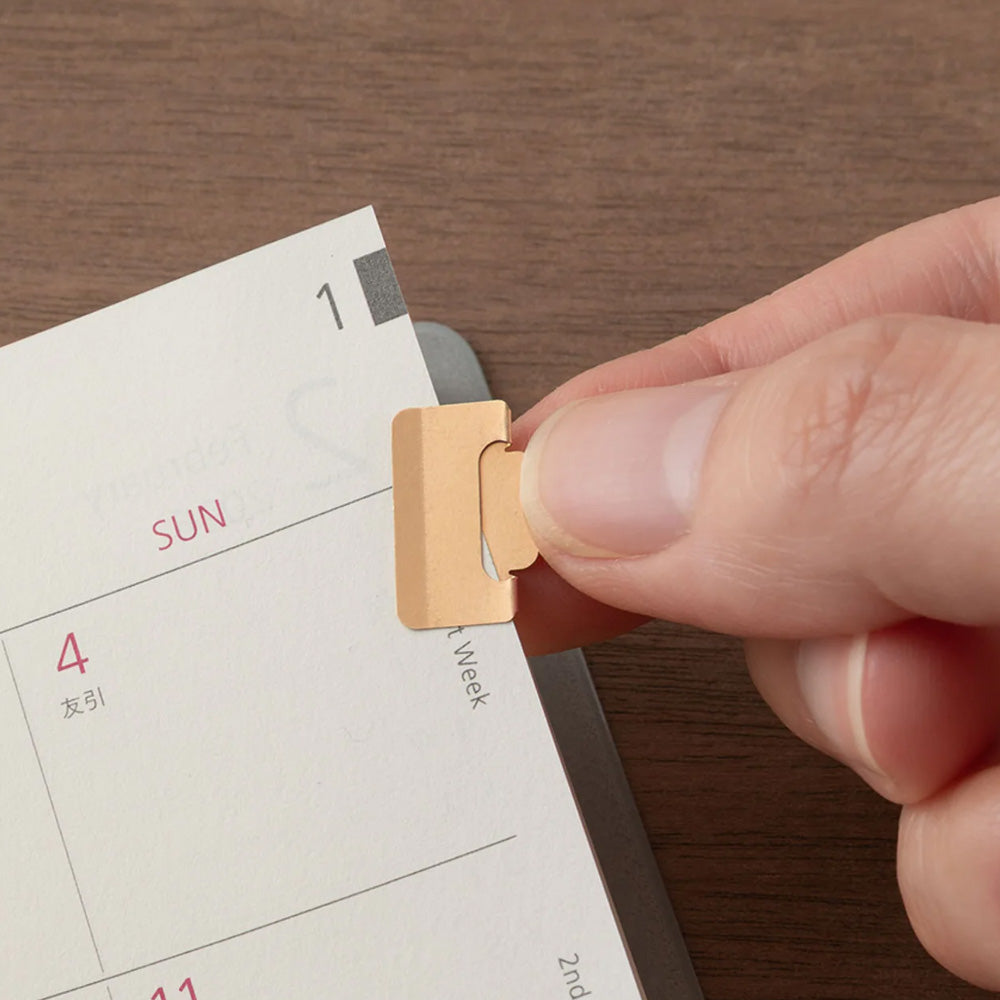 Index Clip |Small | Midori | 3 COLOUR OPTIONS AVAILABLE