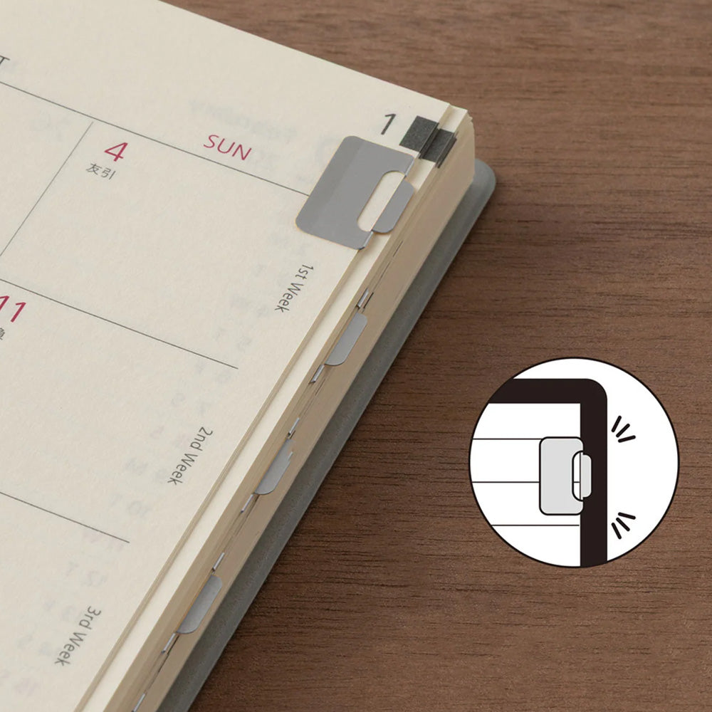 Index Clip |Small | Midori | 3 COLOUR OPTIONS AVAILABLE