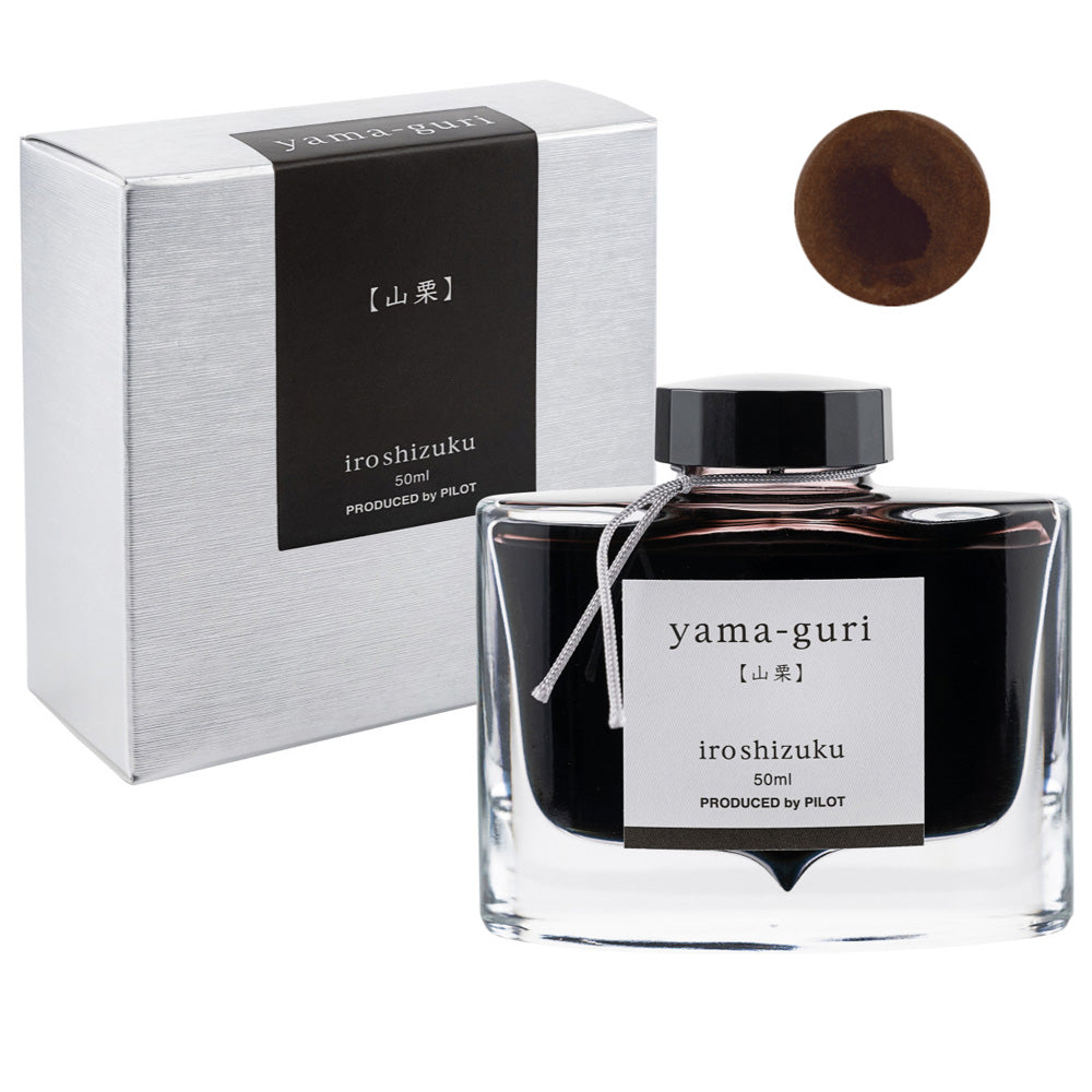 Ink Bottle | Iroshizuku Ink | 50ml | Pilot | 10 COLOUR OPTIONS AVAILABLE - Kami Paper