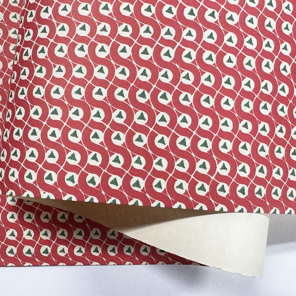 Kami Triangle Pattern Italian Paper | Carta Varese | Triangles and Circles | 4 COLOUR OPTION