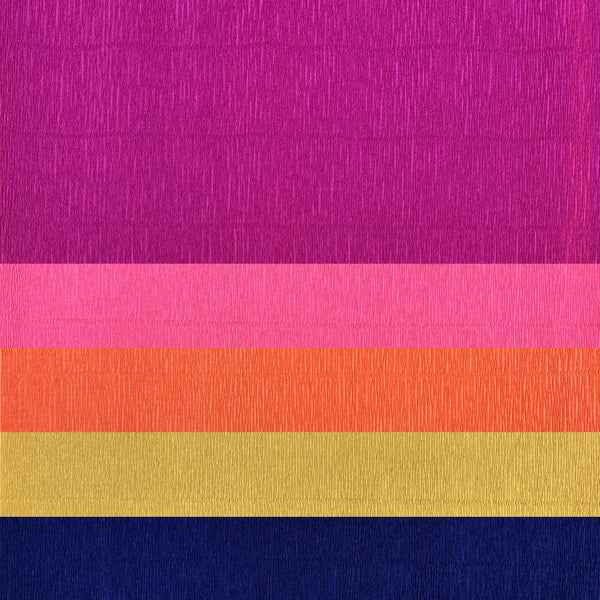 Italian Paper |  Crepe Paper Pack | 10 COLOUR OPTIONS AVAILABLE