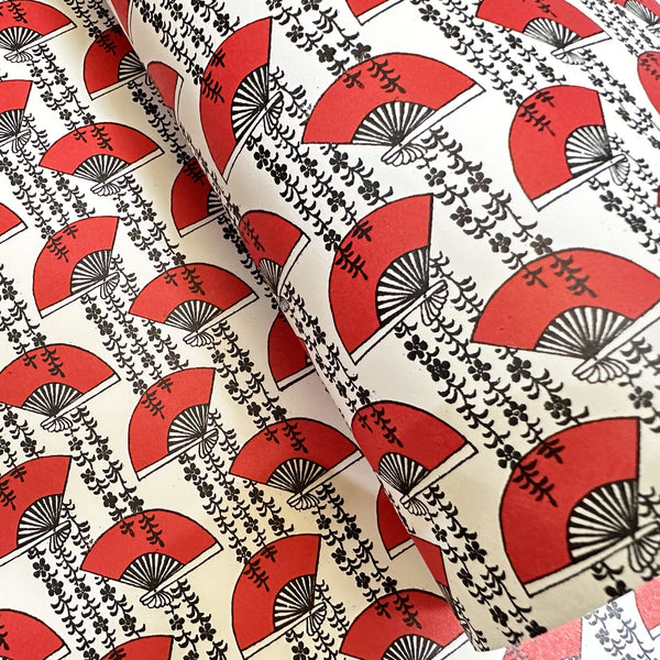 Italian Paper | Red Fan | Rossi 1931