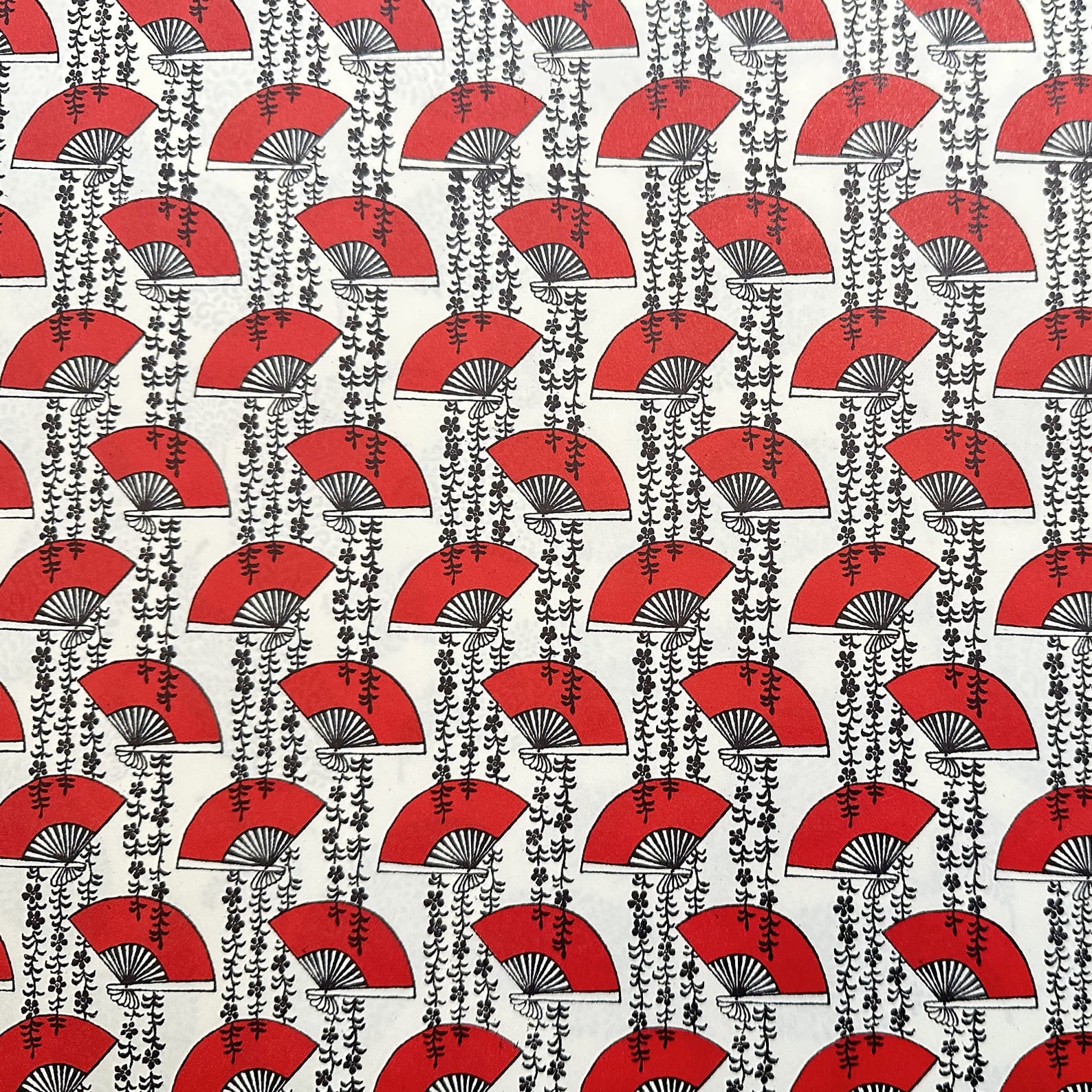Italian Paper | Red Fan | Rossi 1931