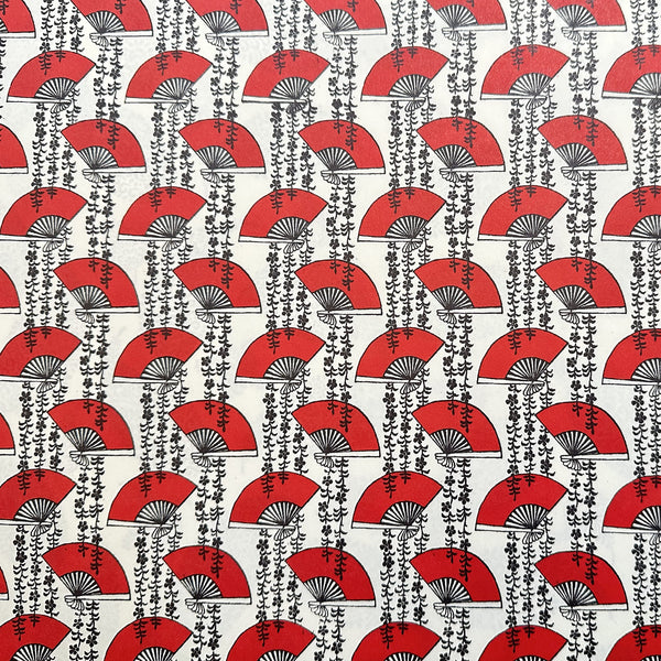 Italian Paper | Red Fan | Rossi 1931