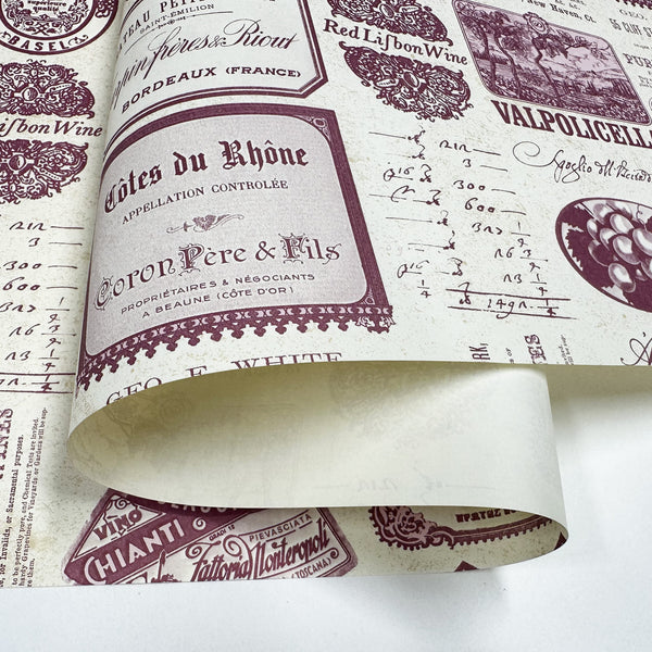 Italian Paper | Wine Labels | Rossi 1931