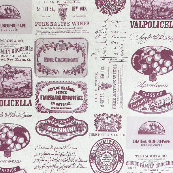 Italian Paper | Wine Labels | Rossi 1931