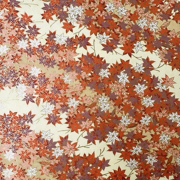 Japanese Paper | Chiyogami | Autumn Leaves | Ch0023