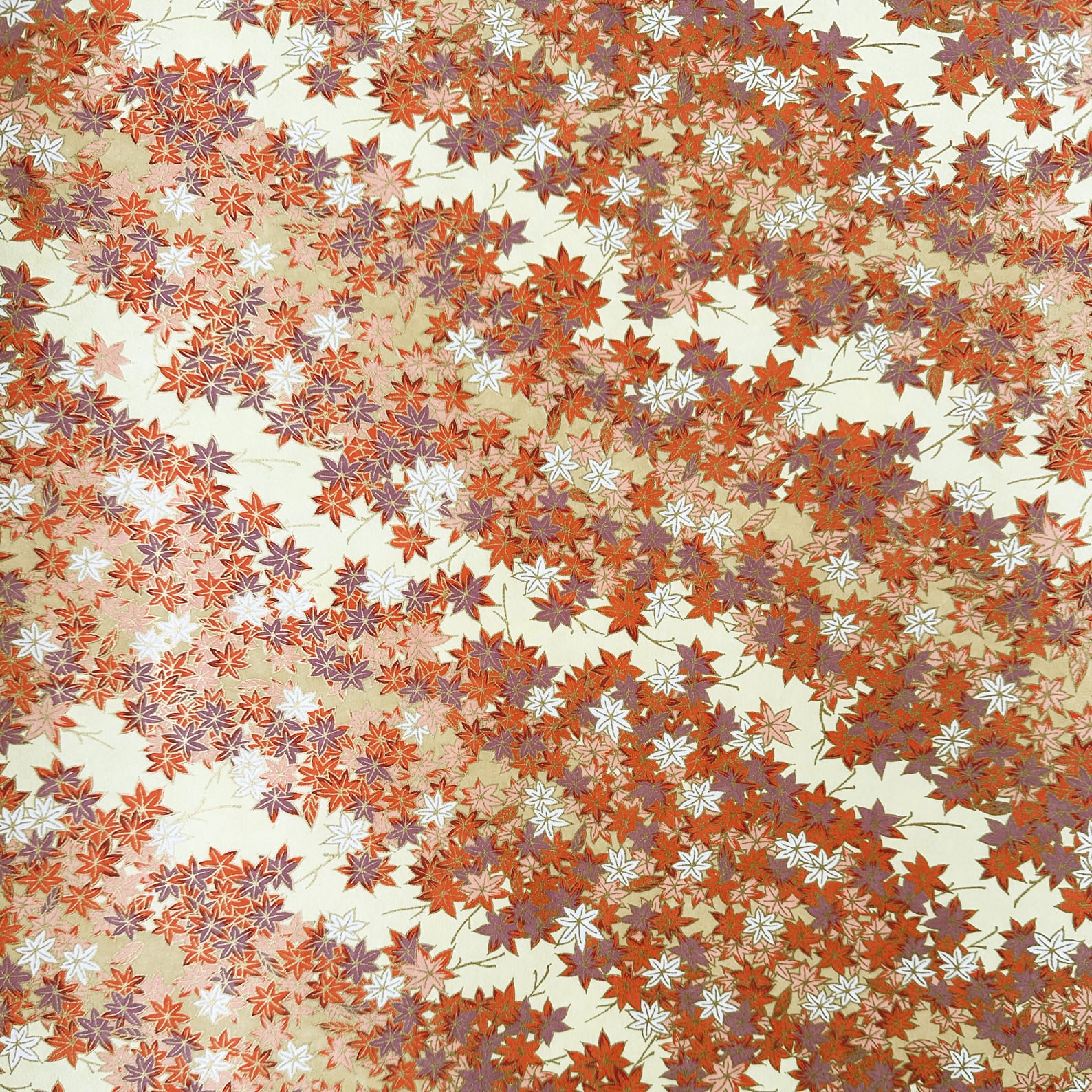 Japanese Paper | Chiyogami | Autumn Leaves | Ch0023