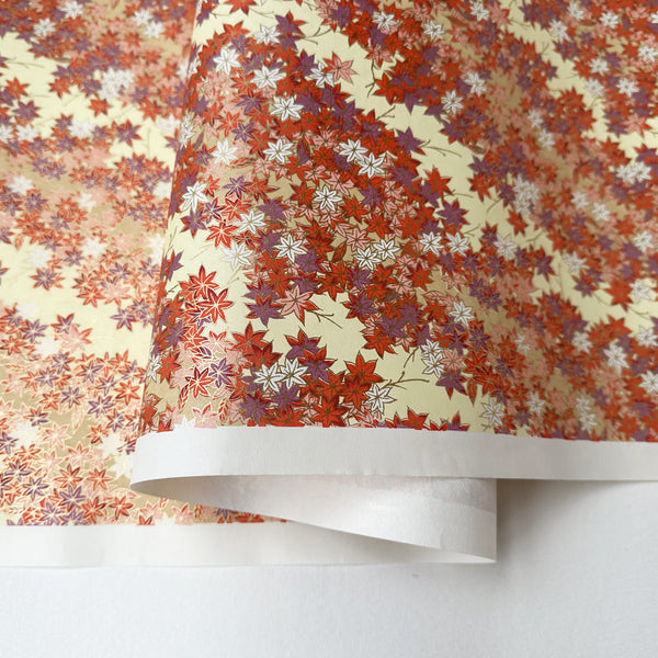 Japanese Paper | Chiyogami | Autumn Leaves | Ch0023