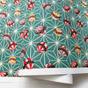 Japanese Paper | Chiyogami | Ball Asanoha | Teal | Ch1703