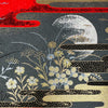 Japanese Paper | Chiyogami | Moon | Red & Black | CH715