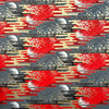 Japanese Paper | Chiyogami | Moon | Red & Black | CH715