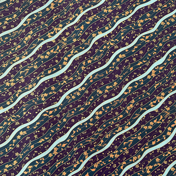 Japanese Paper | Chiyogami | Tawabata | Blue | Ch214 - Kami Paper