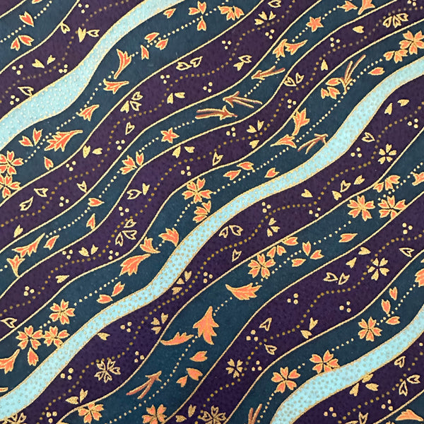 Japanese Paper | Chiyogami | Tawabata | Blue | Ch214
