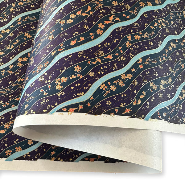 Japanese Paper | Chiyogami | Tawabata | Blue | Ch214
