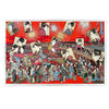 Japanese Paper | Sogara Yuzen | Kabuki Celebration | Red - Kami Paper