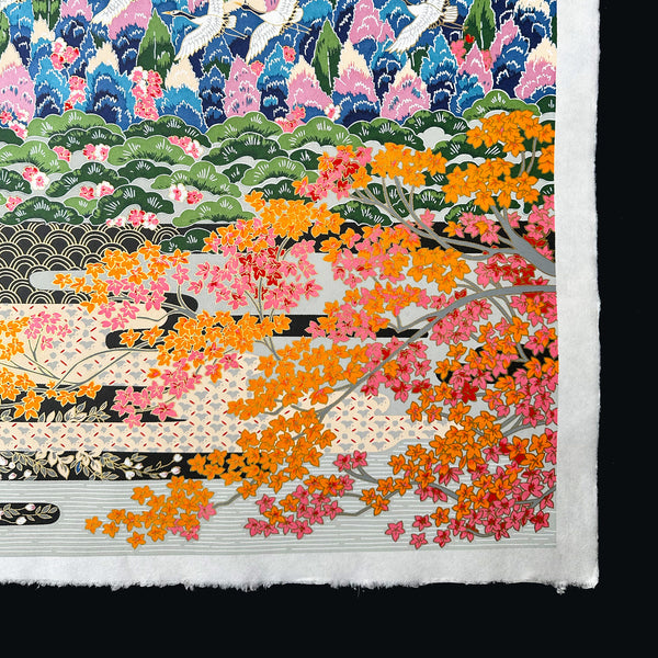 Japanese Paper | Sogara Yuzen | Kacho Fugetsu