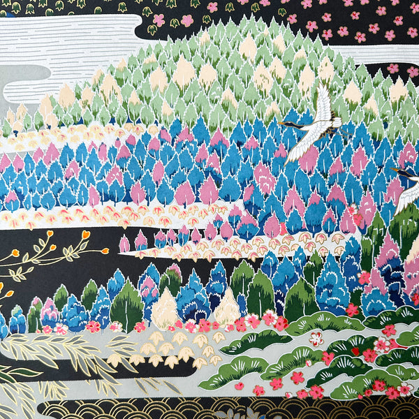 Japanese Paper | Sogara Yuzen | Kacho Fugetsu