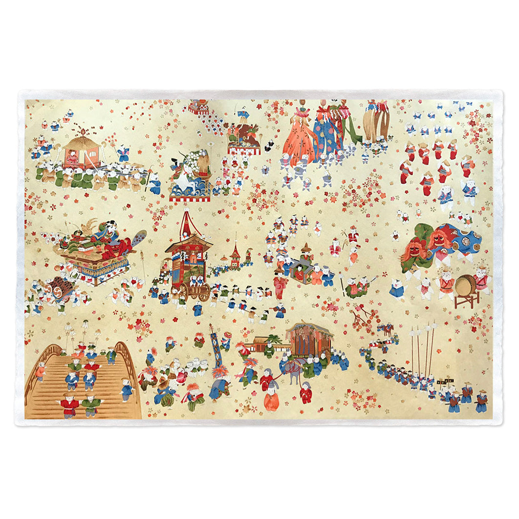 Japanese Paper | Sogara Yuzen | Japanese Festival - Kami Paper