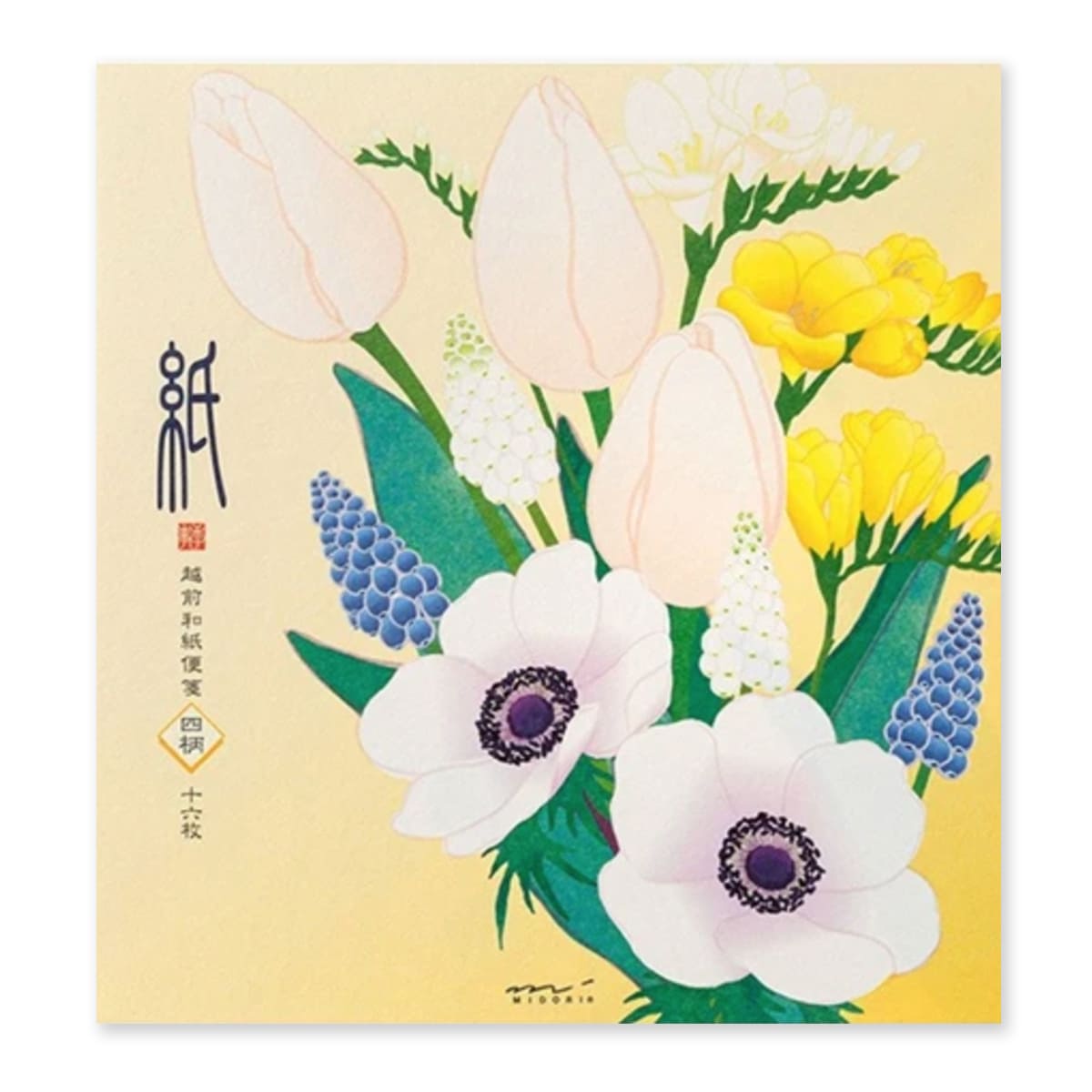 Kami Letter Writing Set | Spring Florals | Midori