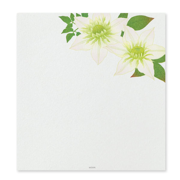 Kami Letter Writing Set | Summer Floral | Midori