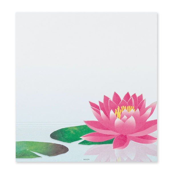 Kami Letter Writing Set | Water Lily | Midori