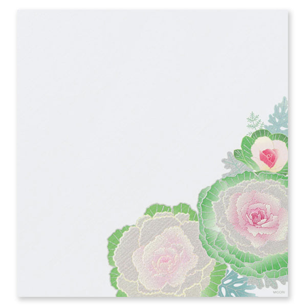 Kami Letter Writing Set | Ornamental Cabbage | Midori