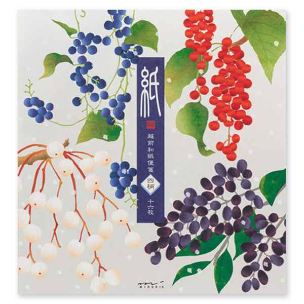 Kami Letter Writing Set | Winter Fruit | Midori