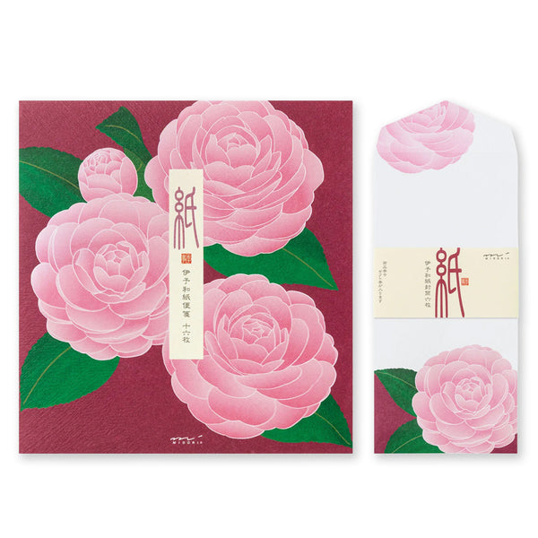 Kami Letter Writing Set | Camellia | Midori