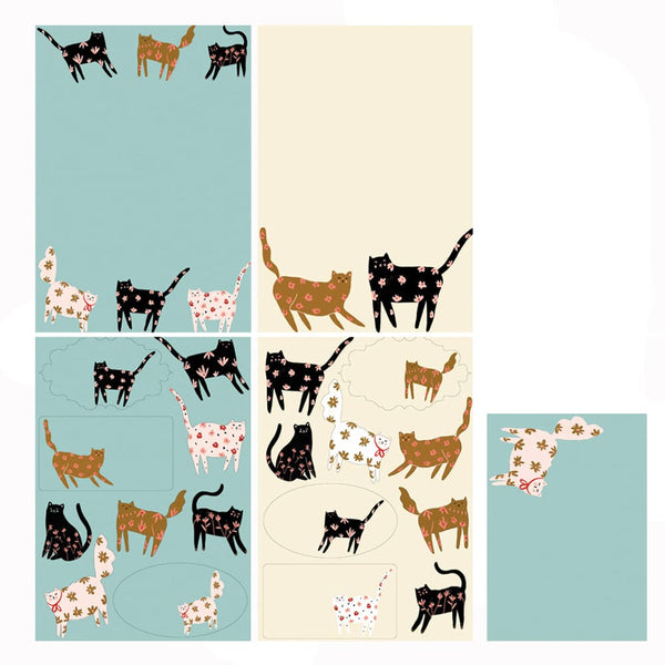 Letter Writing Set | Luxe | Cinnamon & Ginger Cat | Roger la Borde