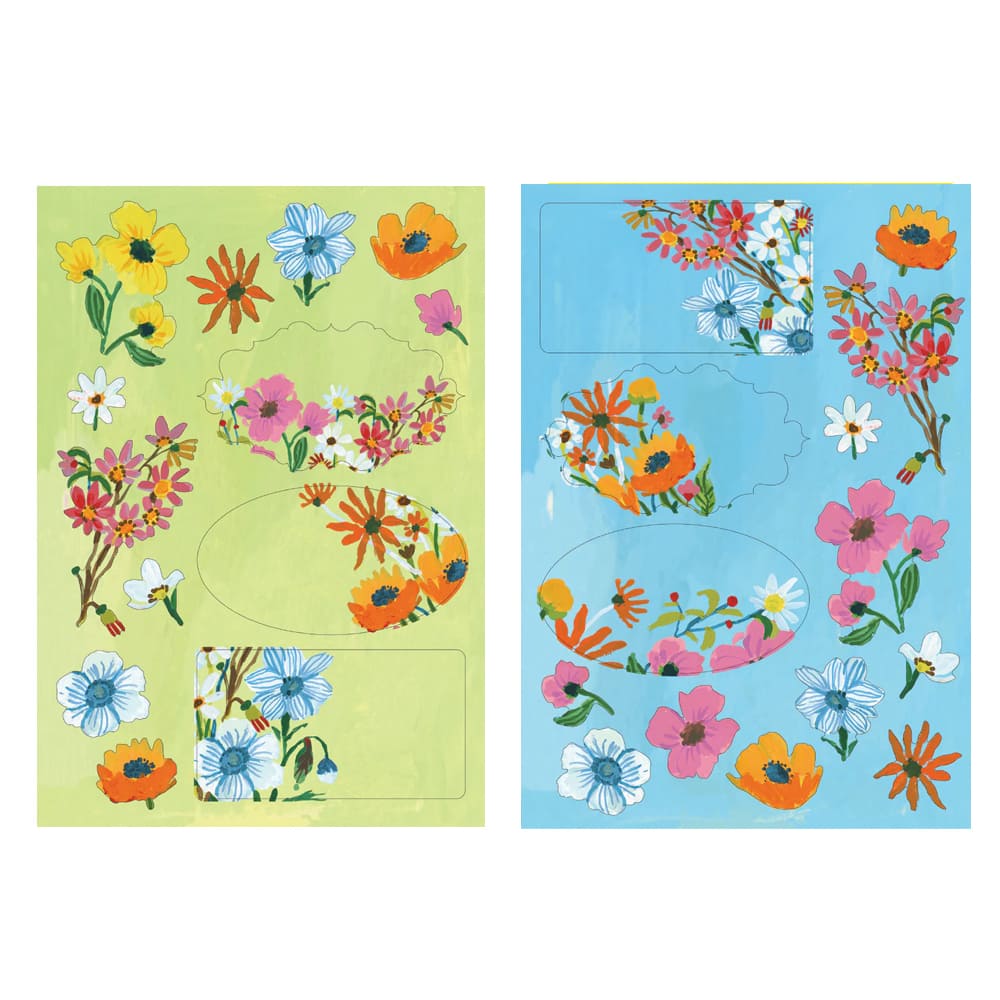 Letter Writing Set | Luxe | Flower Field | Roger la Borde