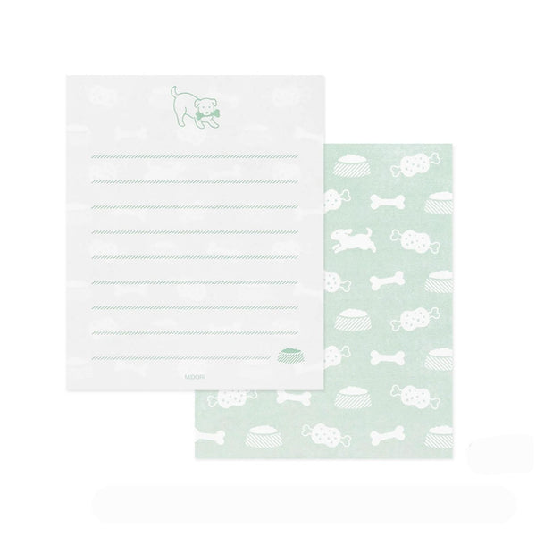 Letter Writing Set | Message | Dog | Midori