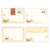 Letter Writing Set | Mini Letter | Autumn Leaves Cat | NB Co.