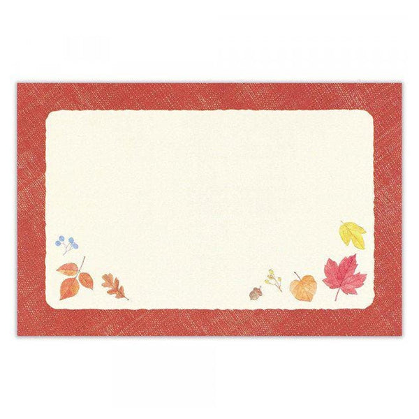 Letter Writing Set | Mini Letter | Autumn Leaves | NB Co.