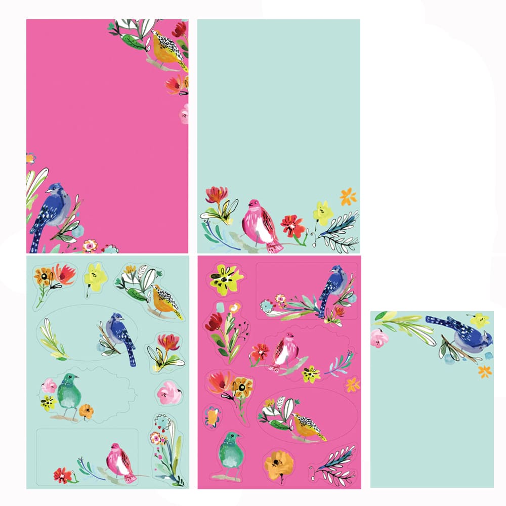 Letter Writing Set | Luxe | Bird Life | Roger la Borde