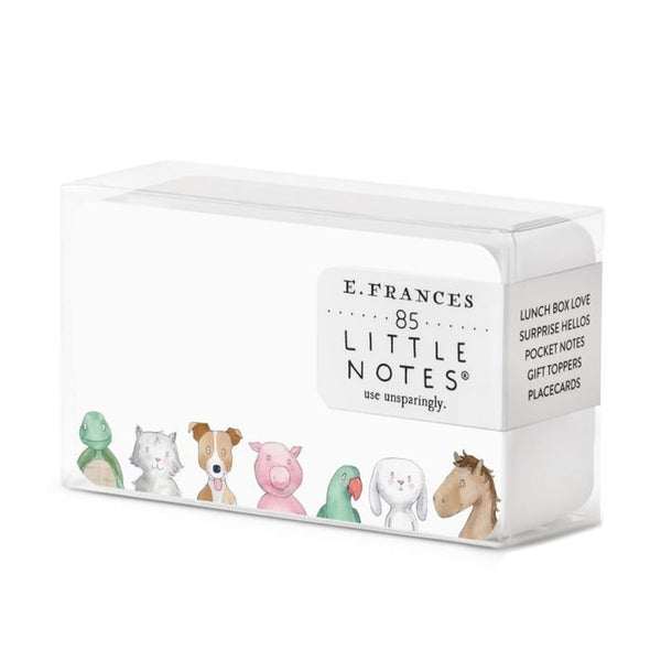 Note Card Set | Little Notes | Animal Friends | E. Frances Paper