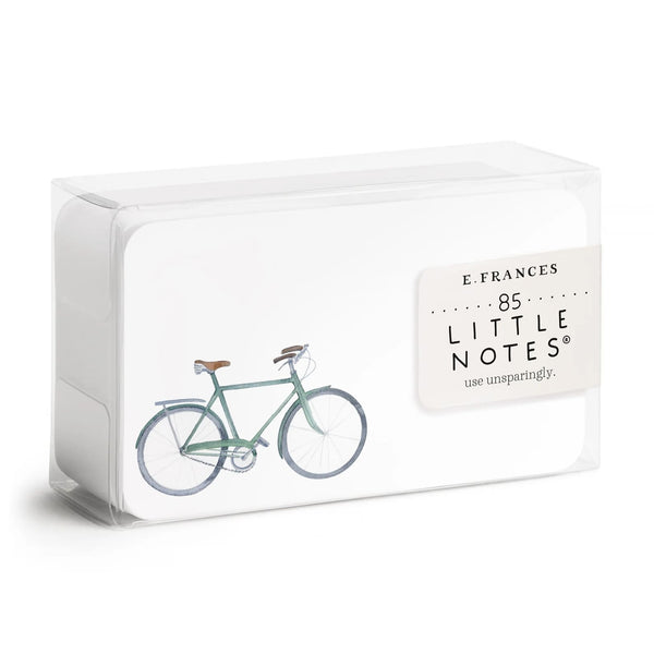 Note Card Set | Little Notes | Bicycle | E. Frances Paper