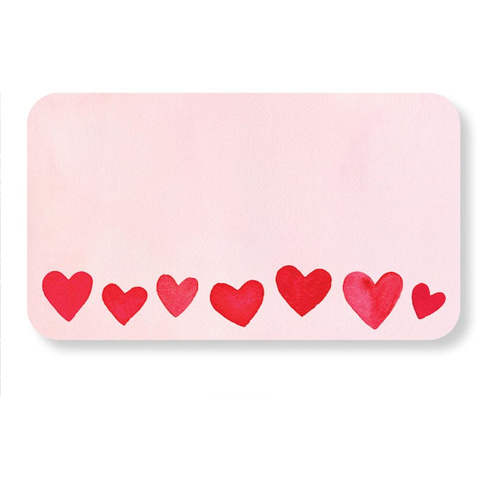 Note Card | Little Notes | Blush Hearts | E. Frances Paper