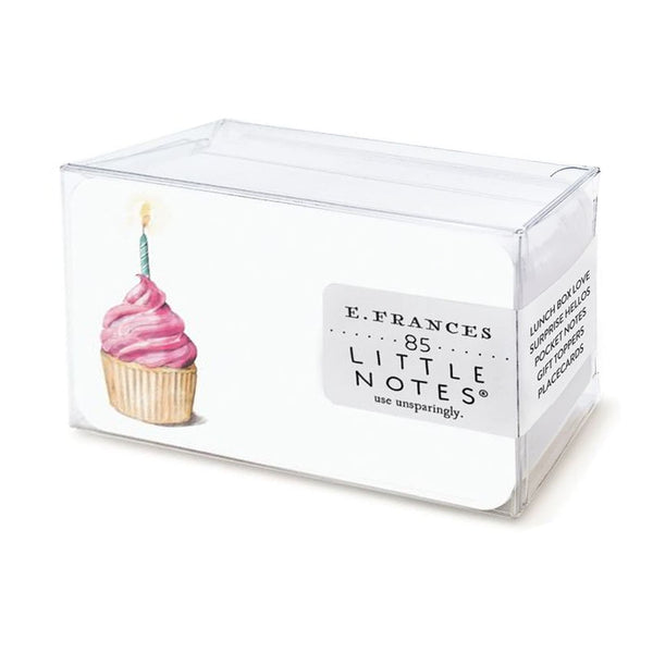 Note Card Set | Little Notes | Pink Cupcake | E. Frances Paper