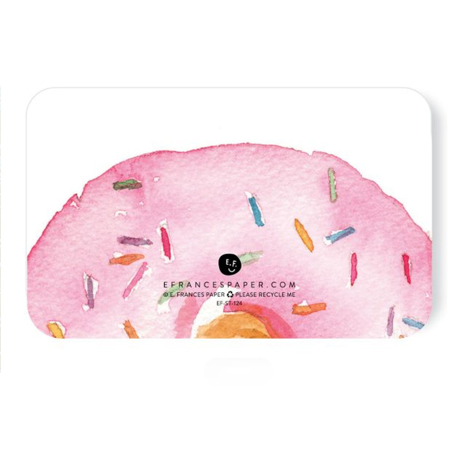 Note Card Set | Little Notes | Doughnut | E. Frances Paper