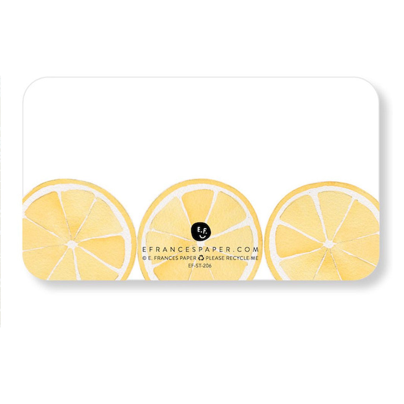 Note Card | Little Notes | Lemon | E. Frances Paper