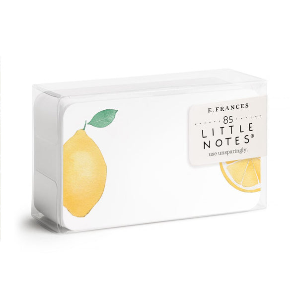 Note Card | Little Notes | Lemon | E. Frances Paper