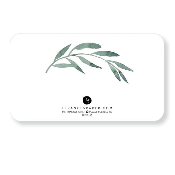 Note Card Set | Little Notes | Olive Branch | E. Frances Paper