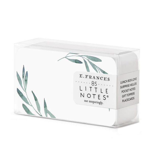 Note Card Set | Little Notes | Olive Branch | E. Frances Paper
